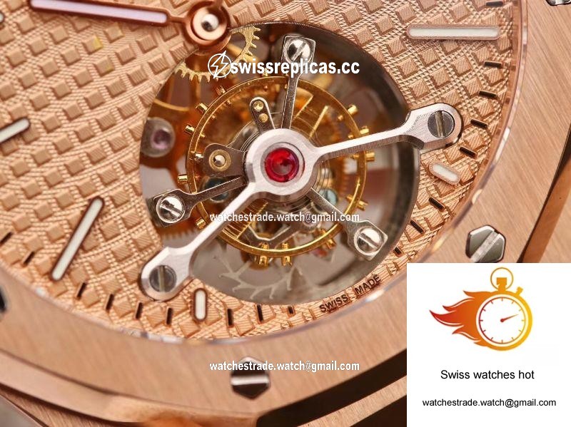Audemars Piguet Royal Oak Tourbillon 26515OR.OO.1220OR.01 R8 Factory 18K Rosegold Dial 4