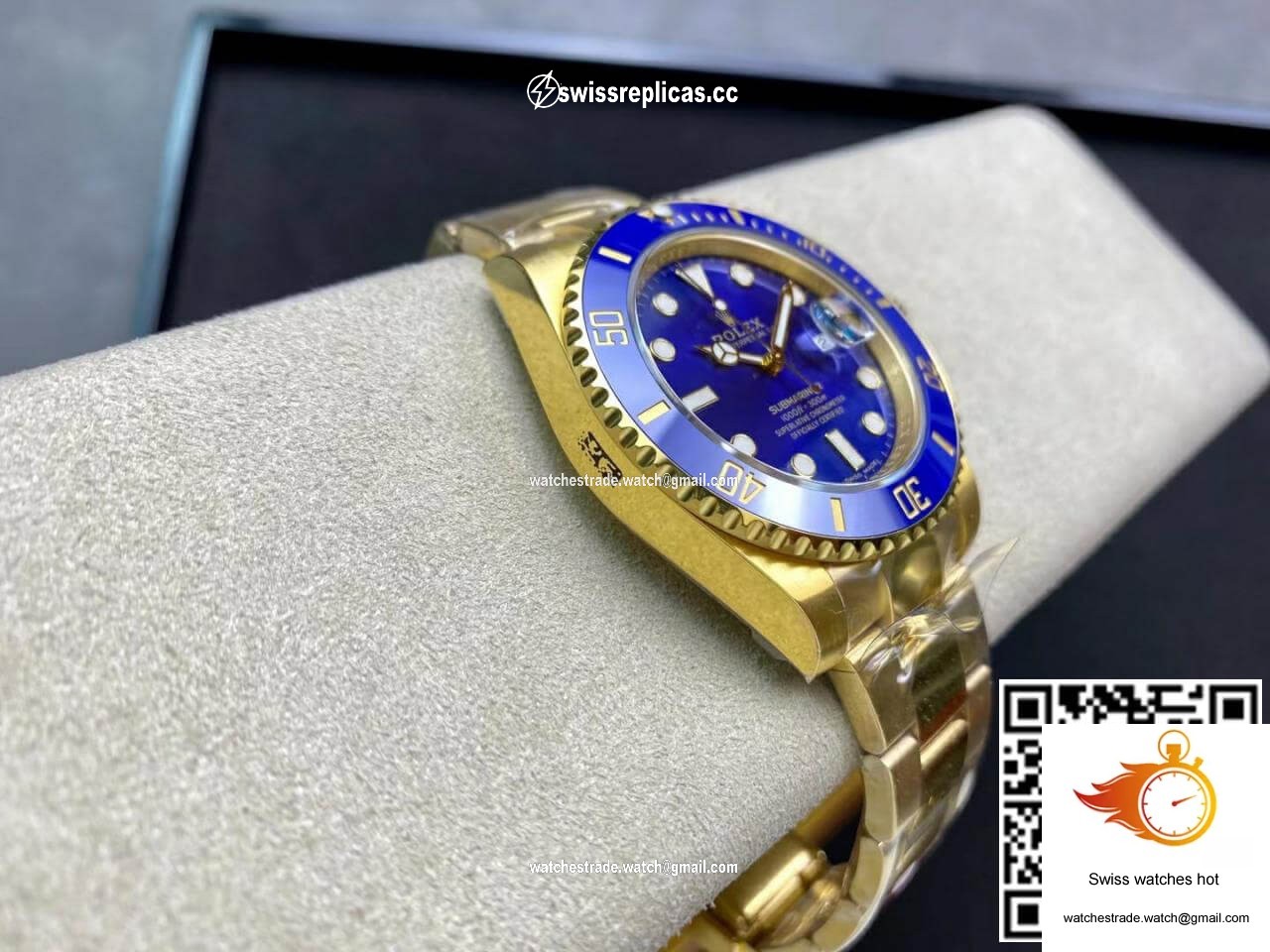 Rolex Submariner M116618LB-0003 VS Factory Yellow Gold 5