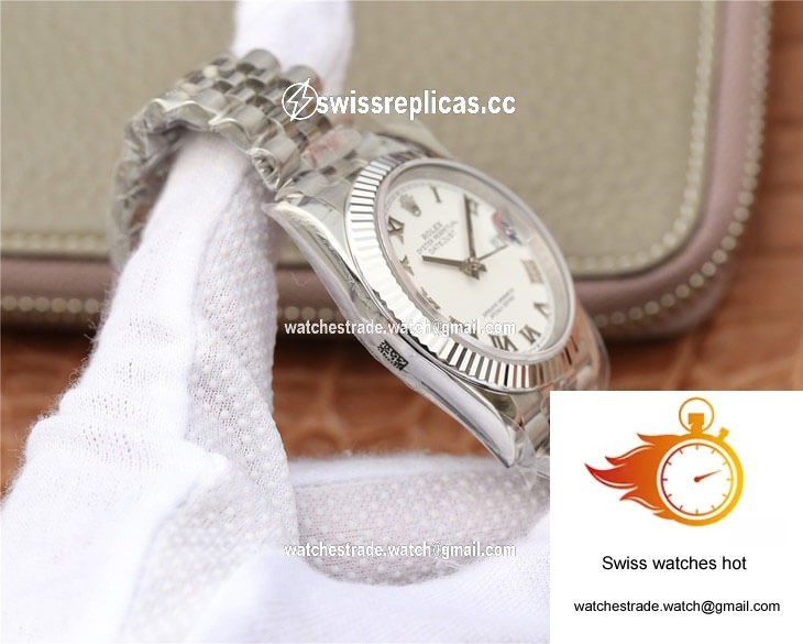 Rolex Datejust M126234-0025 GM Factory White Dial 5