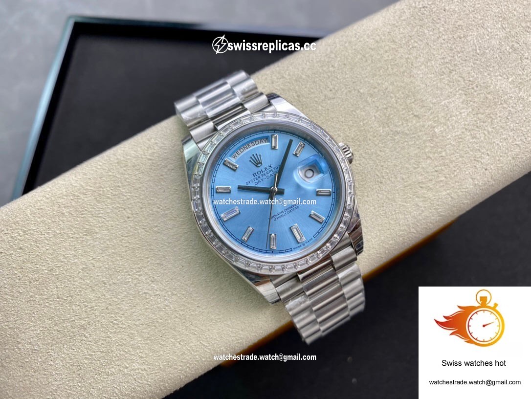 Rolex Day Date 228396TBR EW Factory Diamond Case 5