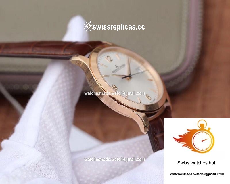 Jaeger LeCoultre Master Control Date Q1542520 ZF Factory 18K Rose Gold White Dial 5