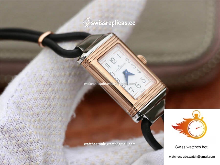 Jaeger-LeCoultre Reverso 3264520 MG Factory Rose Gold White Dial 5