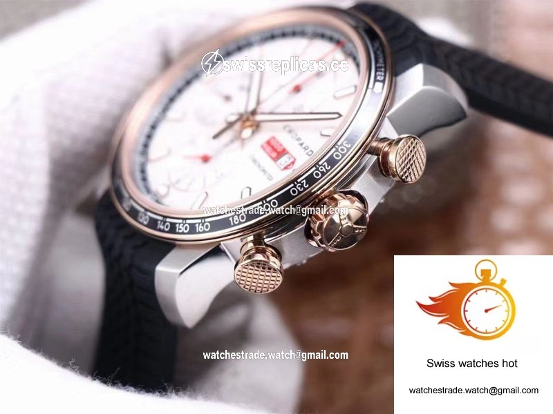 Chopard Classic Racing Mille Miglia GTS Chronograph 168571-6001 V7 Factory White Dial 5