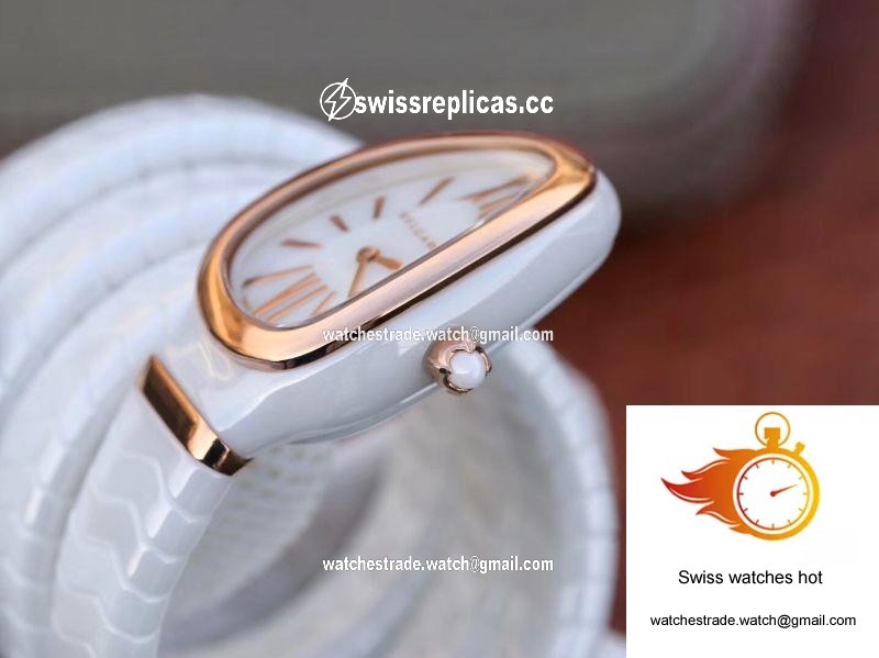 Bvlgari Serpenti Spiga Watch 102886 BV Factory Rose Gold No Diamond 5
