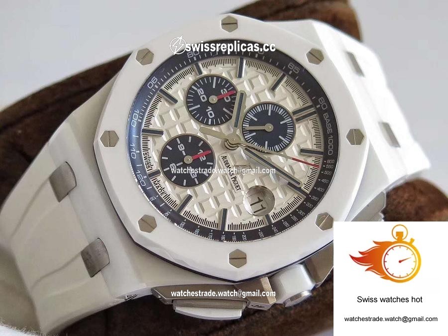 Audemars Piguet Royal Oak Offshore 26402CB.OO.A010CA.01 JF Factory V2 White Dial 5