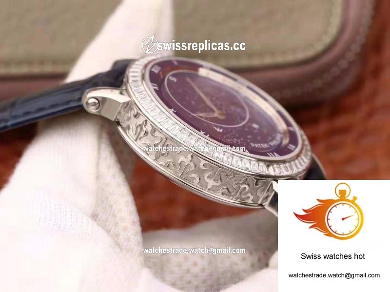 Patek Philippe Grand Complications Sky Moon Celestial 5102G TW Factory Blue Dial 5