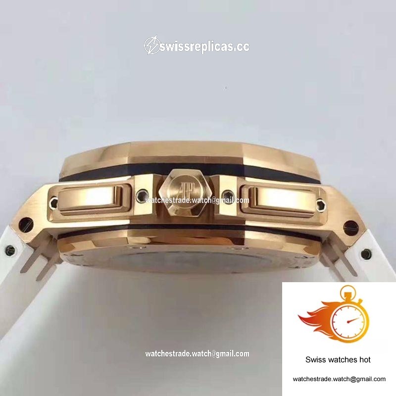 Audemars Piguet Royal Oak Offshore 50 Byblos Saint-Tropez 26408OR.OO.A010CA.01.99 JF Factory V2 White Dial 5