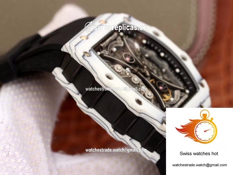 Richard Mille RM53-01 White Ceramic Case Skeleton Dial 5