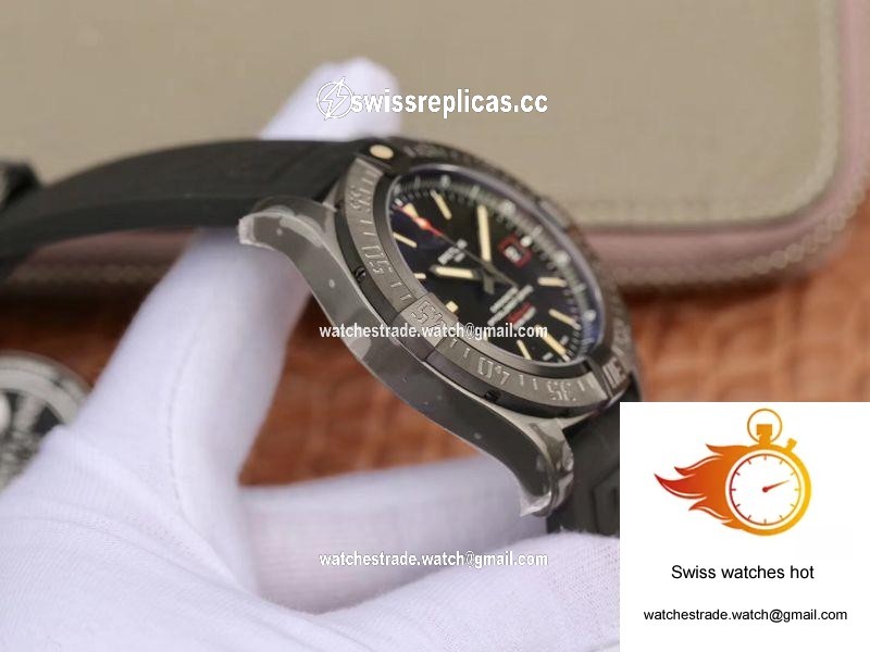 Breitling Avenger Blackbird 44mm V17311101B1W1 GF Factory V4 Black Dial 5