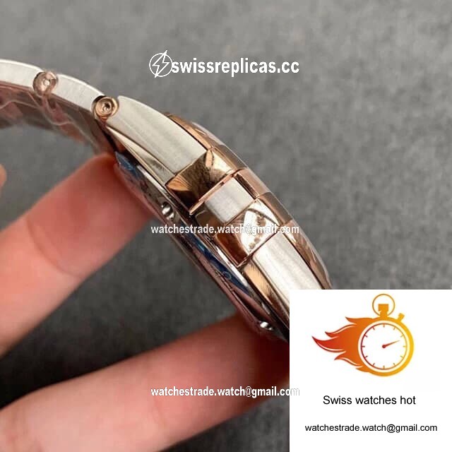 Omega Constellation 123.20.38.21.02.001 VS Factory Gold Bezel 5
