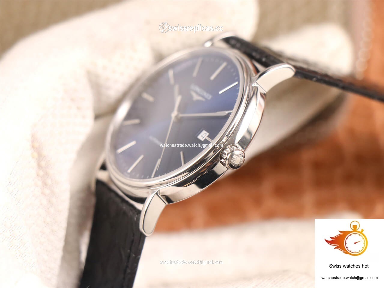 Longines Presence L4.921.4.92.2 KY Factory Blue Dial 5