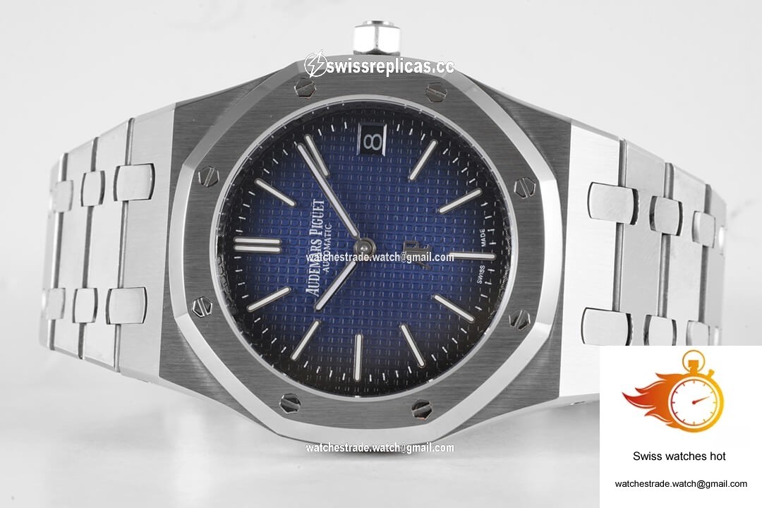 Audemars Piguet Royal Oak 15202IP.OO.1240IP.01 KZ Factory Smoky Blue Dial 5