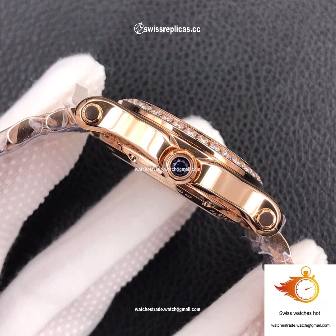 Chopard Happy Diamonds 274808-5004 YF Factory Rose Gold Silver Dial 5