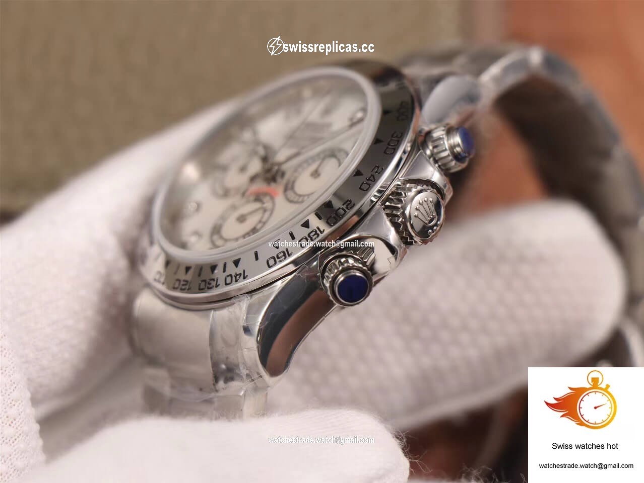 Rolex Daytona Cosmograph 116520-78590 JH Factory Diamond Dial 5