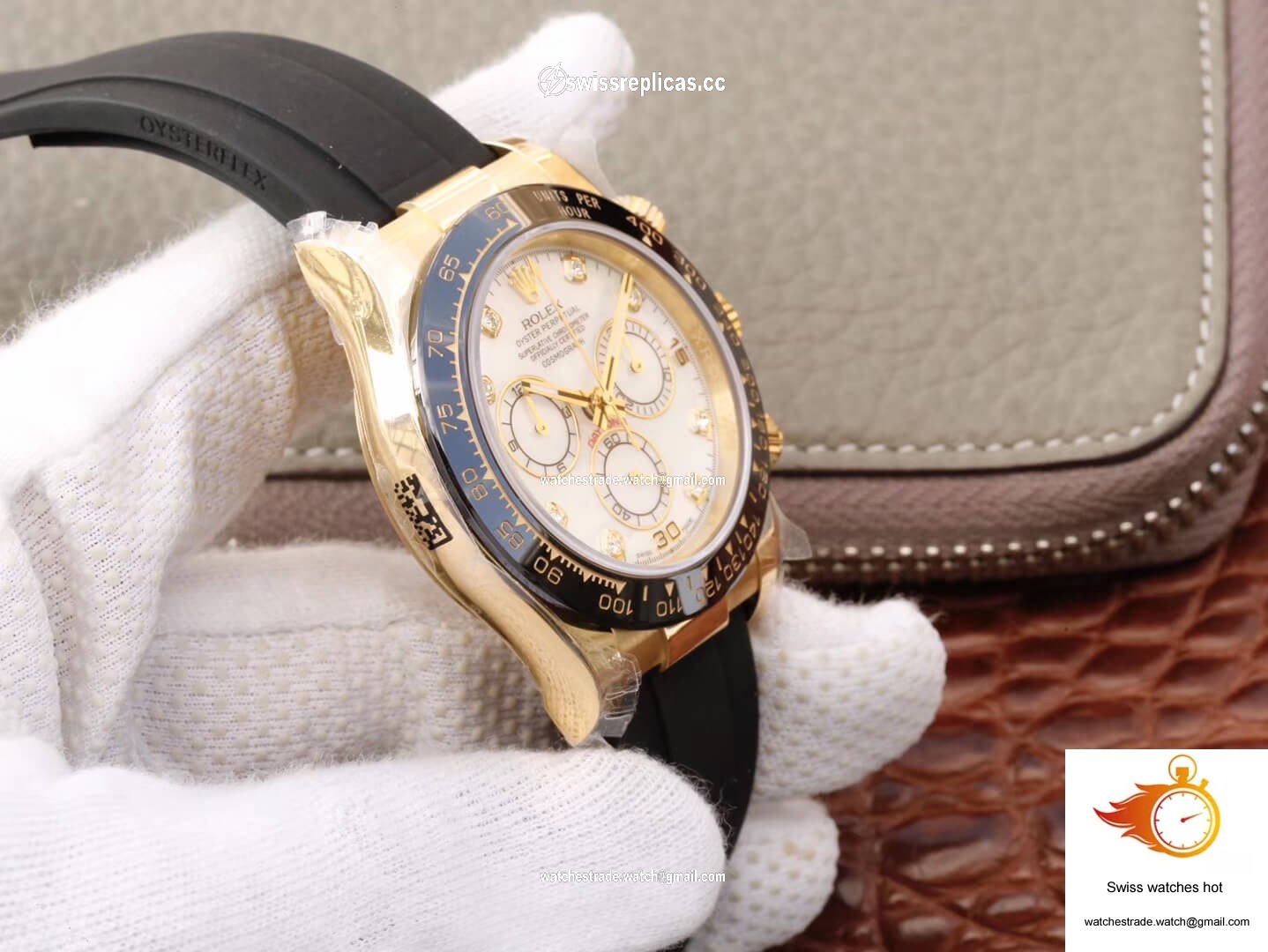 Rolex Daytona Cosmograph M116518ln-0037 JH Factory V6 Diamond Dial 5