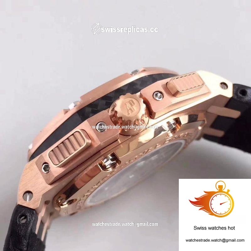 Audemars Piguet Royal Oak Offshore Juan Pablo Montoya 26030RO.00.D001IN.01 JF Factory V2 Black Dial 5