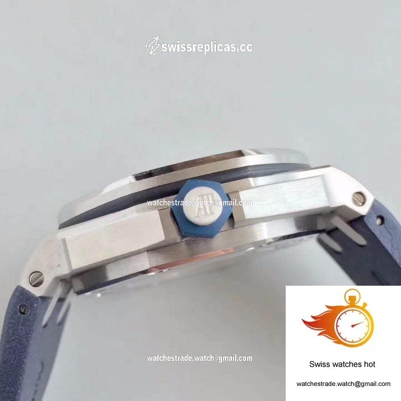 Audemars Piguet Royal Oak Offshore Diver 15710ST.OO.A027CA.01 JF Factory V8 Blue Dial 5