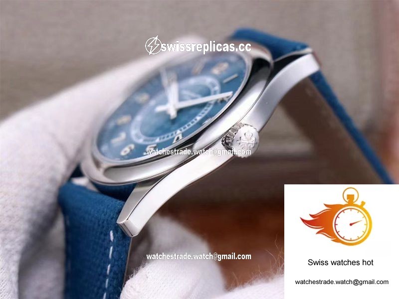 Patek Philippe Calatrava 6007A-001 ZF Factory Blue Dial 5