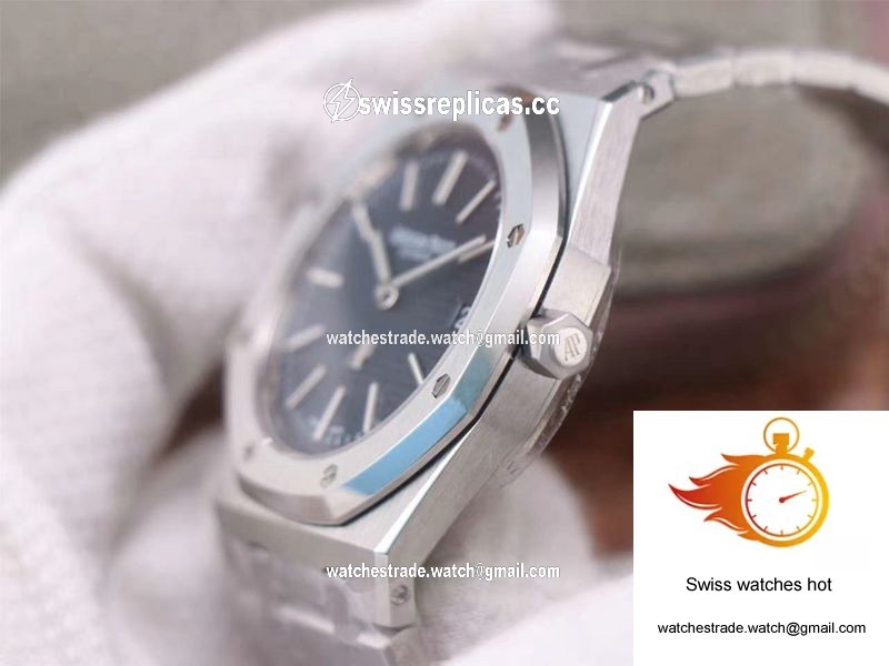 Audemars Piguet Royal Oak Jumbo Extra-Thin 15202ST.OO.1240ST.01 ZF Factory Blue Dial 5