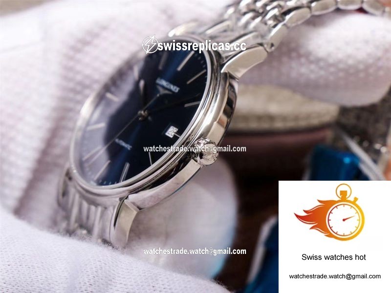 RM Factory Longines Presence L4.922.4.92.6 Stainless Steel Blue Dial 5