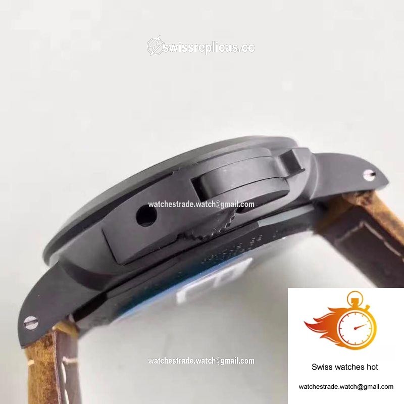 Panerai Luminor GMT 1950 3 Days PAM441 VS Factory V2 Black Dial 5