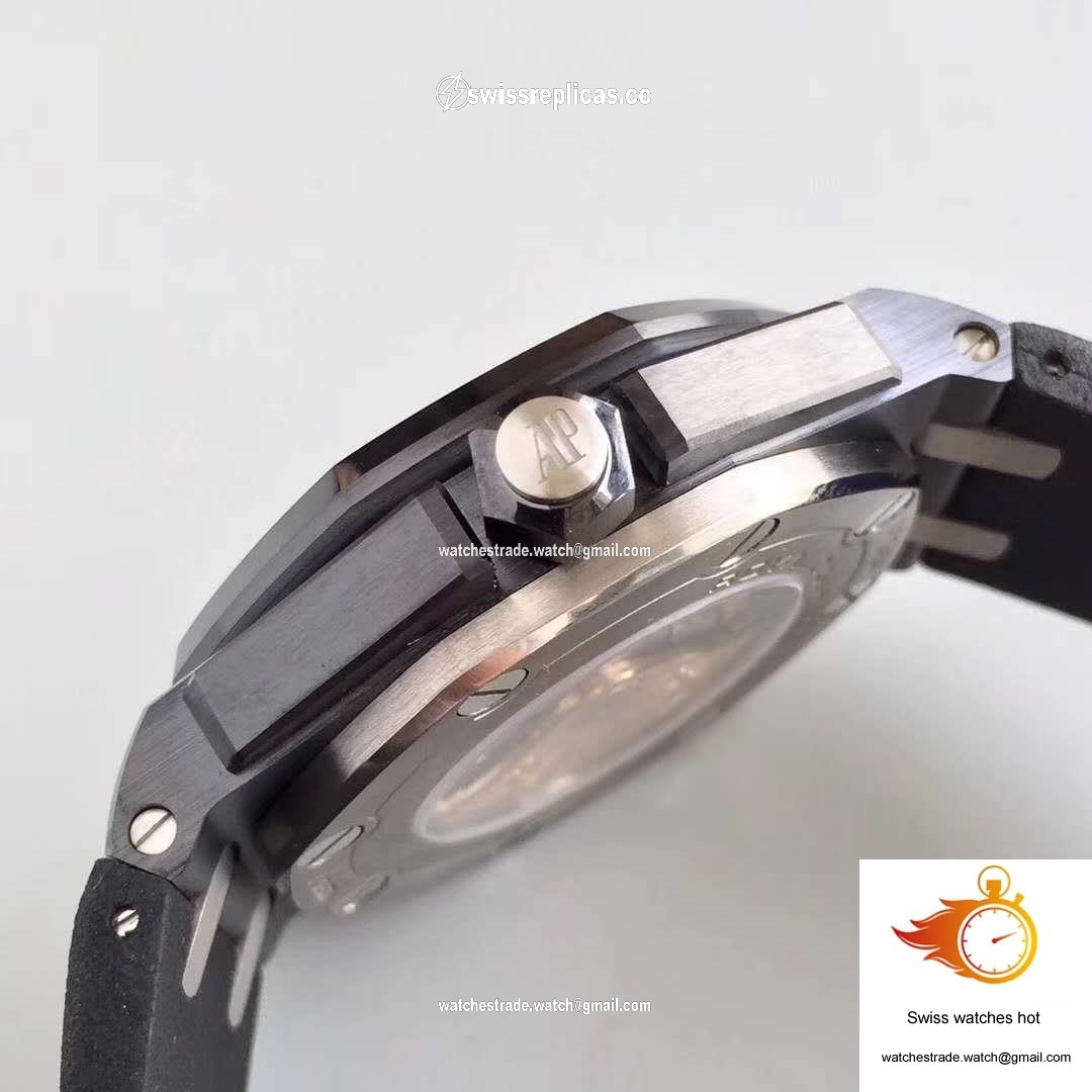 Audemars Piguet Royal Oak Offshore Diver 15707CE.OO.A002CA.01 JF Factory V5 Black Dial 5
