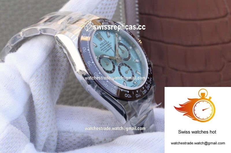Rolex Daytona Cosmograph 116506 Noob Factory Ice Blue Dial 5