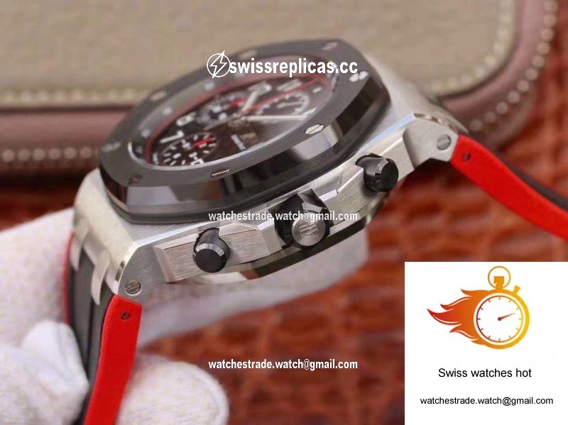 Audemars Piguet Royal Oak Offshore Chronograph Edition Dark Knight 26470 JF Factory V2 Black Dial 5