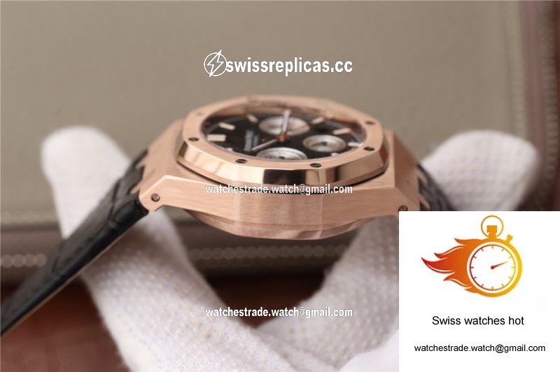 Audemars Piguet Royal Oak Chronograph 26331OR.OO.1220OR OM Factory Black Dial 5
