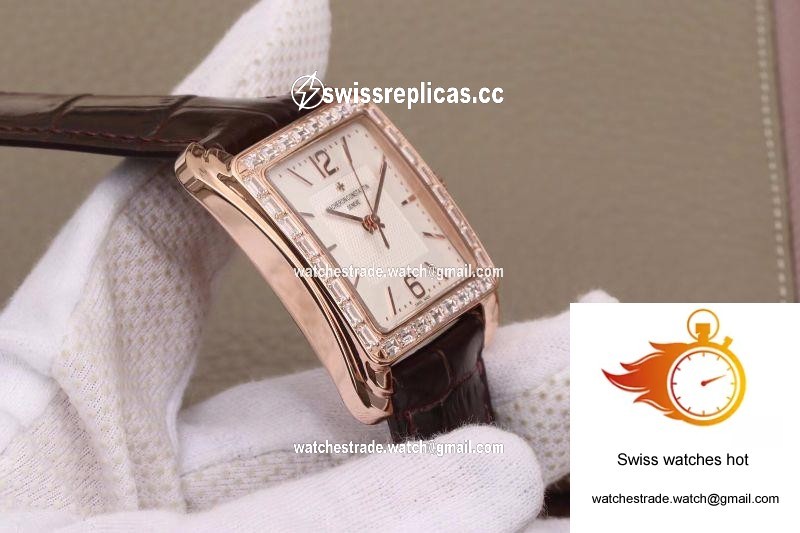 Vacheron Constantin Historiques Toledo 1951 86300/000R-9826 GS Factory 18K Rose Gold Silver Dial 5