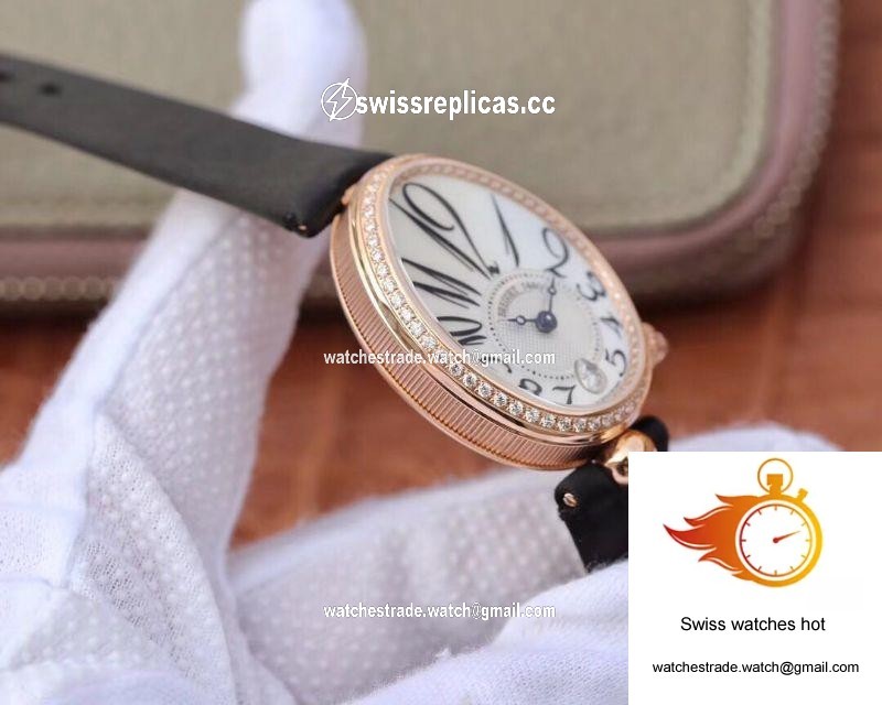Breguet Reine De Naples 8918BR/58/864/D00D Ladies ZF Factory 18K Rose Gold Mother Of Pearl Dial 5
