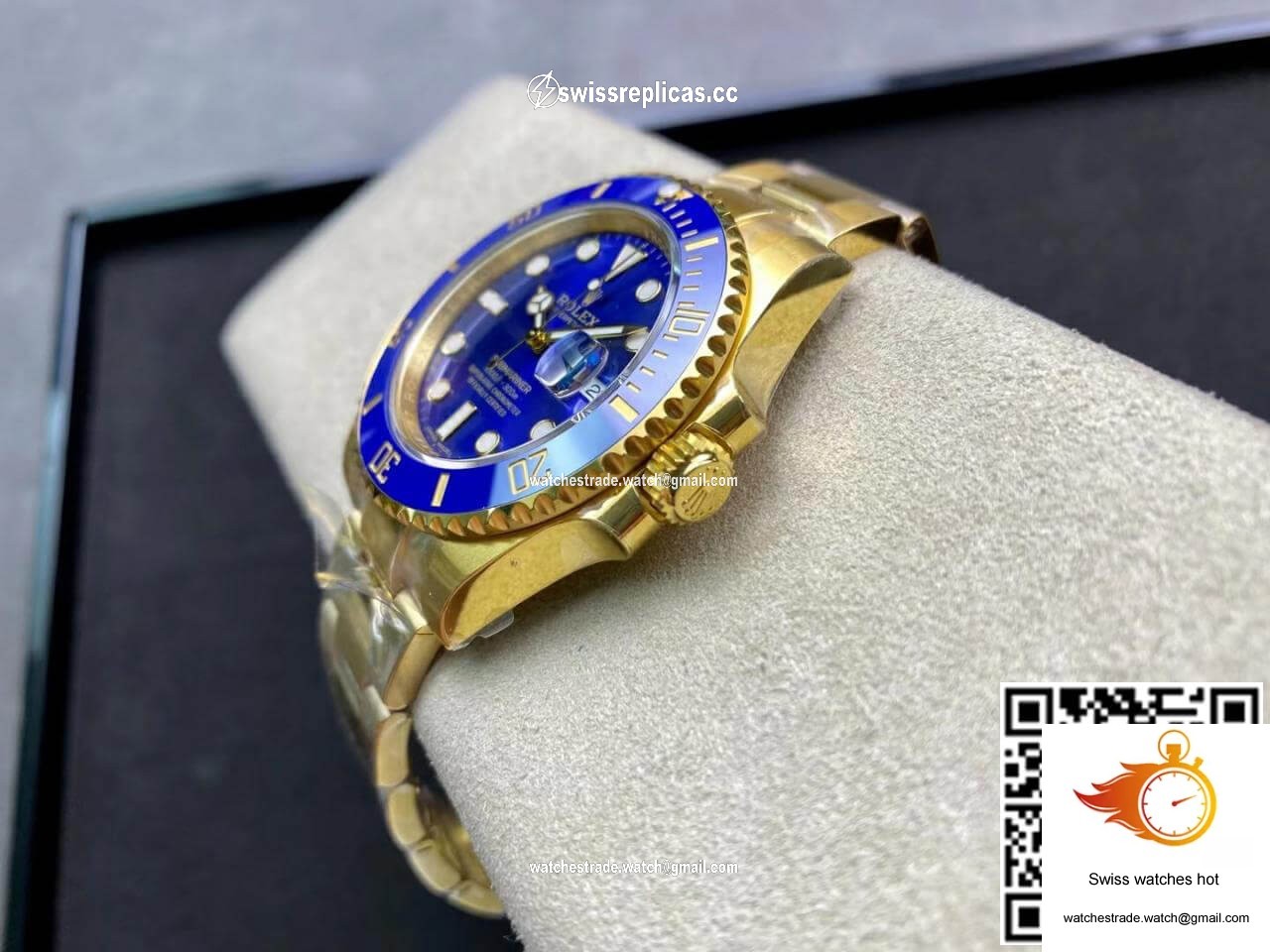 Rolex Submariner M116618LB-0003 VS Factory Yellow Gold 6