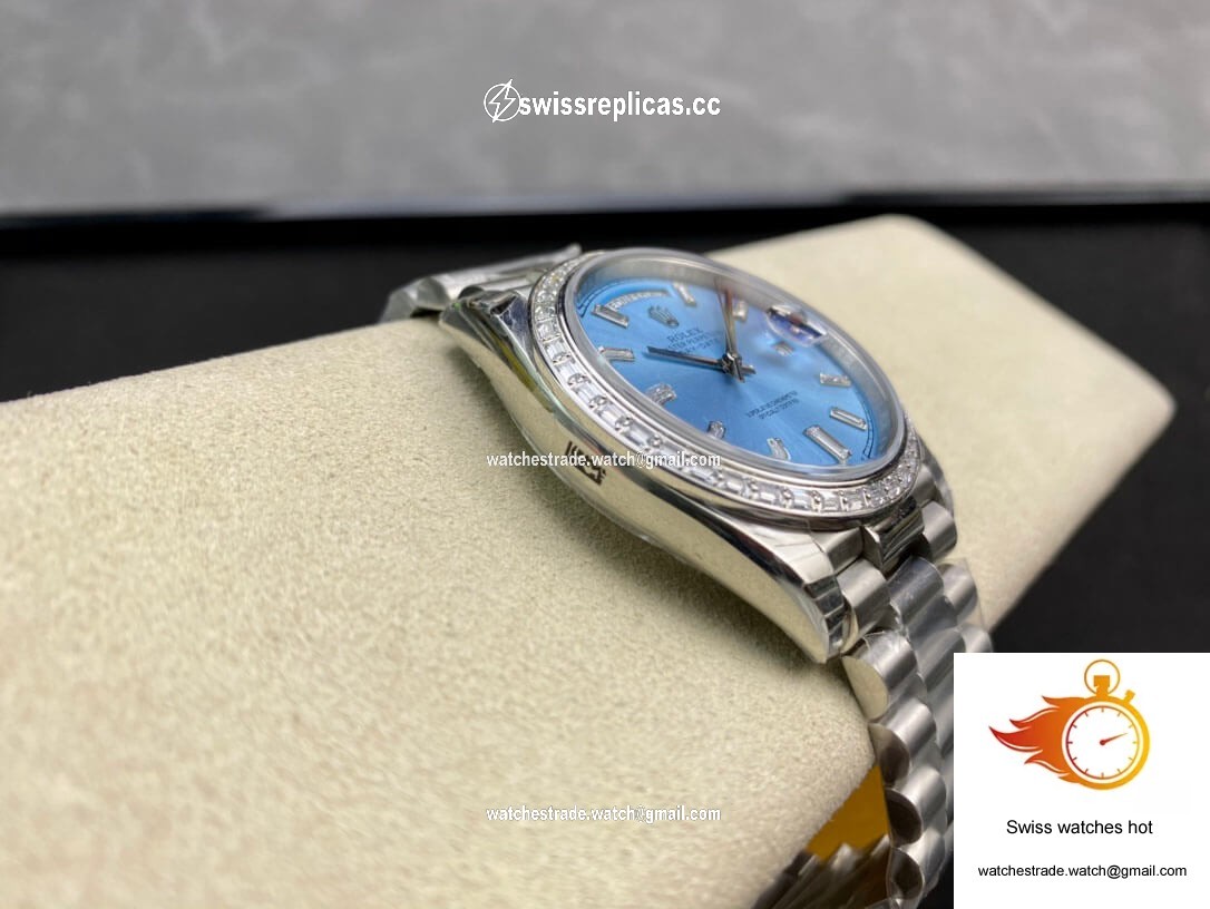 Rolex Day Date 228396TBR EW Factory Diamond Case 6