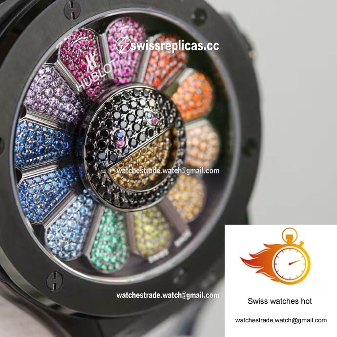 Hublot Classic Fusion Takashi Murakami 507.CX.9000.RX.TAK21 Sunflower Colored Dial 6