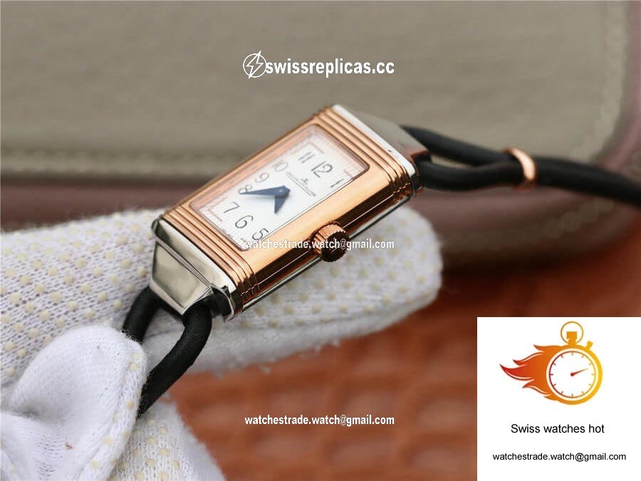 Jaeger-LeCoultre Reverso 3264520 MG Factory Rose Gold White Dial 6