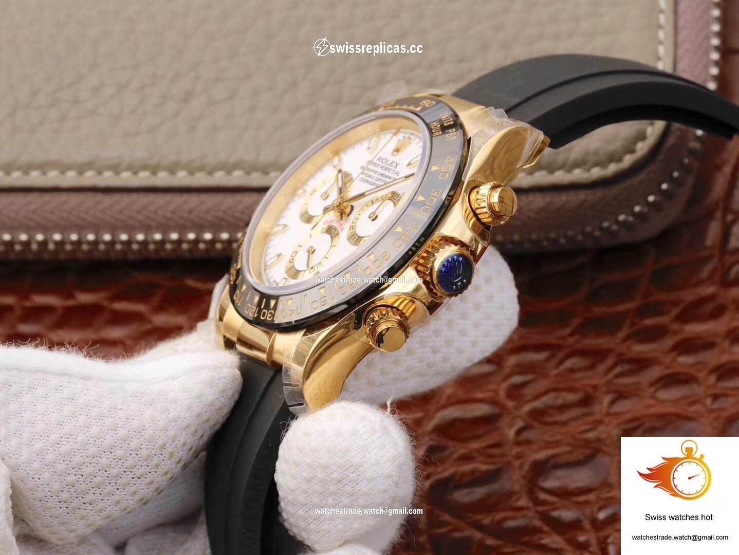 Rolex Daytona Cosmograph M116518ln-0041 JH Factory White Dial 6