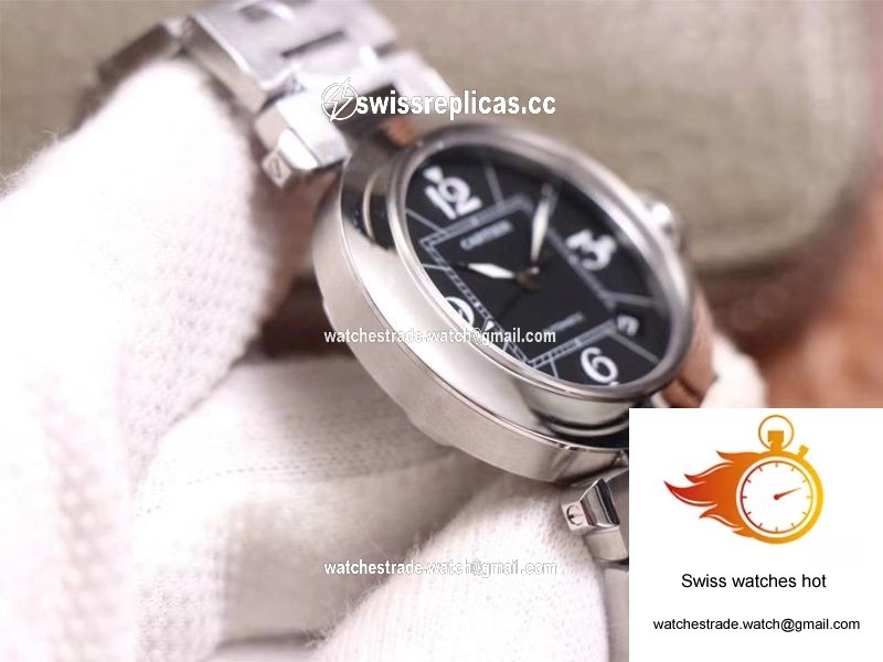 Cartier Pasha W31076M7 V9 Factory Black Dial 6