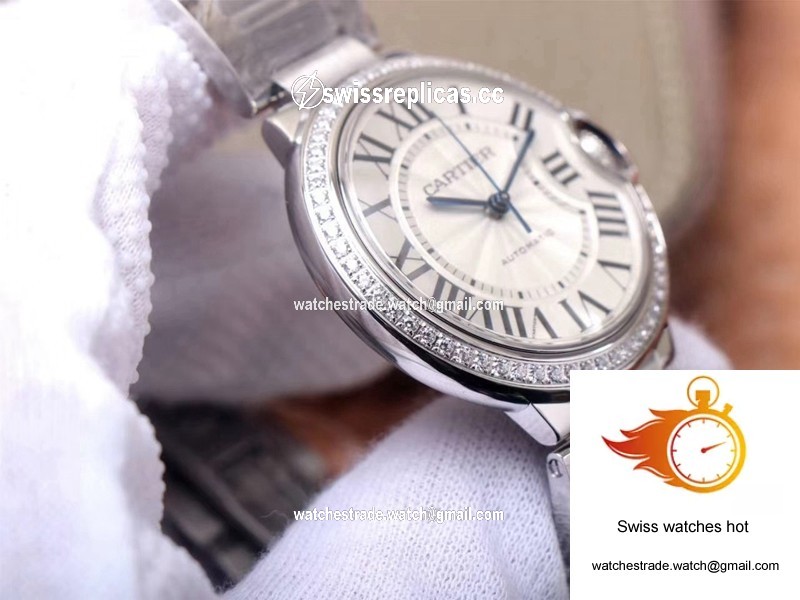 Cartier Ballon Bleu W4BB0017 V6 Factory White Dial 6