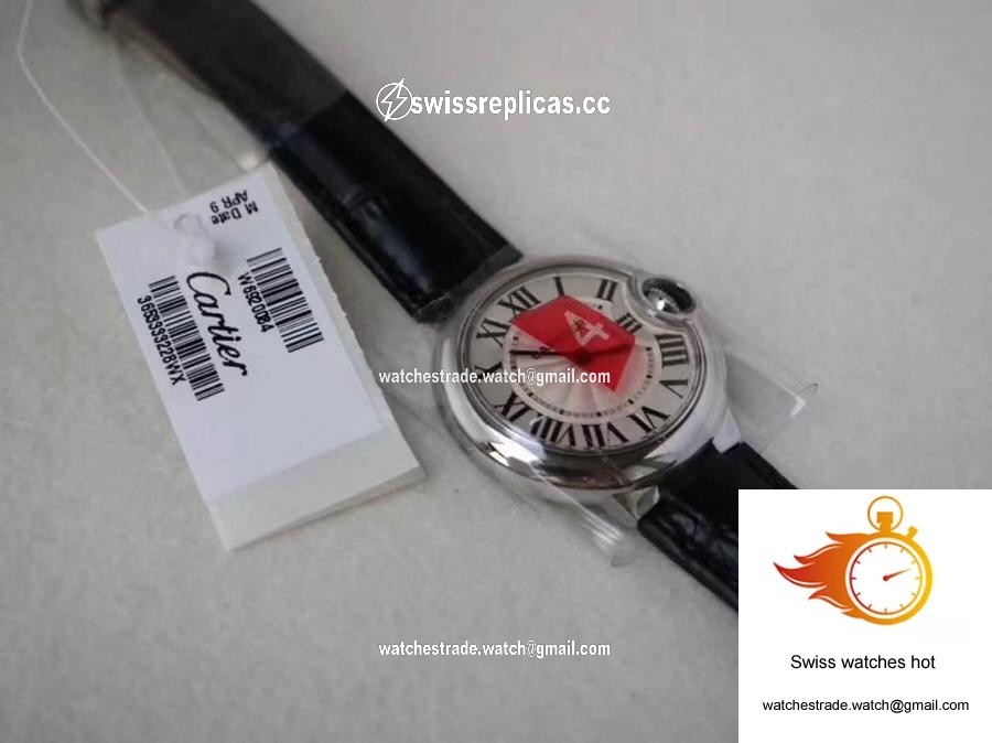 Ballon Bleu De Cartier WE902073 33MM V6 Factory Silver Dial 6
