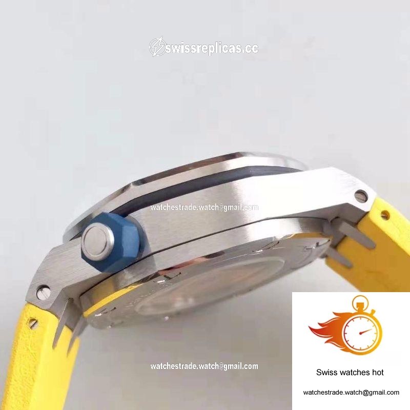Audemars Piguet Royal Oak Offshore Diver 15710ST.OO.A051CA.01 JF Factory V3 Yellow Dial 6