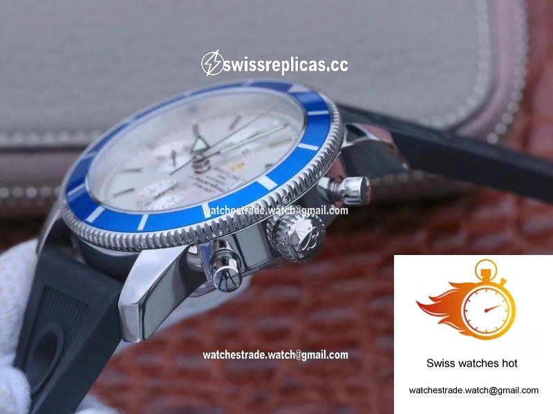 Breitling Superocean Heritage II 46MM A1331217 OM Factory White Dial 6