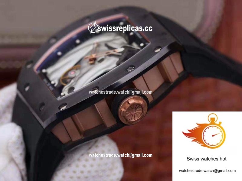 Richard Mille Polo Club Saint Tropez RM52-02 KV Factory White Horse Head Skeleton Dial 6