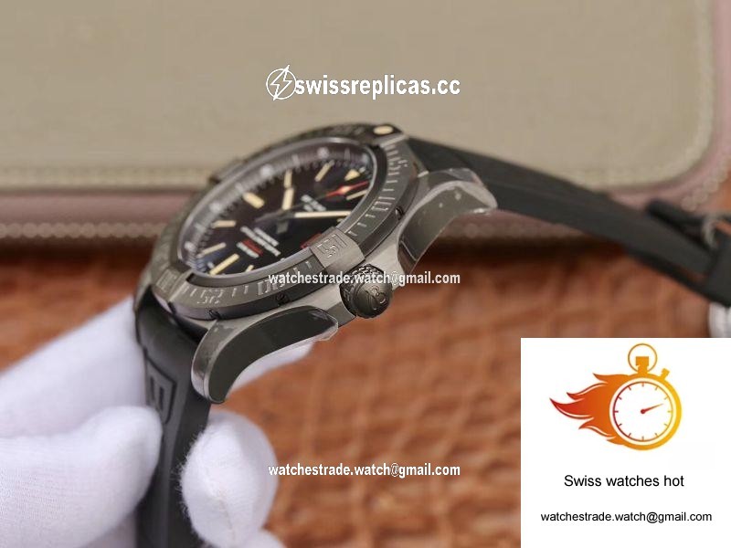 Breitling Avenger Blackbird 44mm V17311101B1W1 GF Factory V4 Black Dial 6