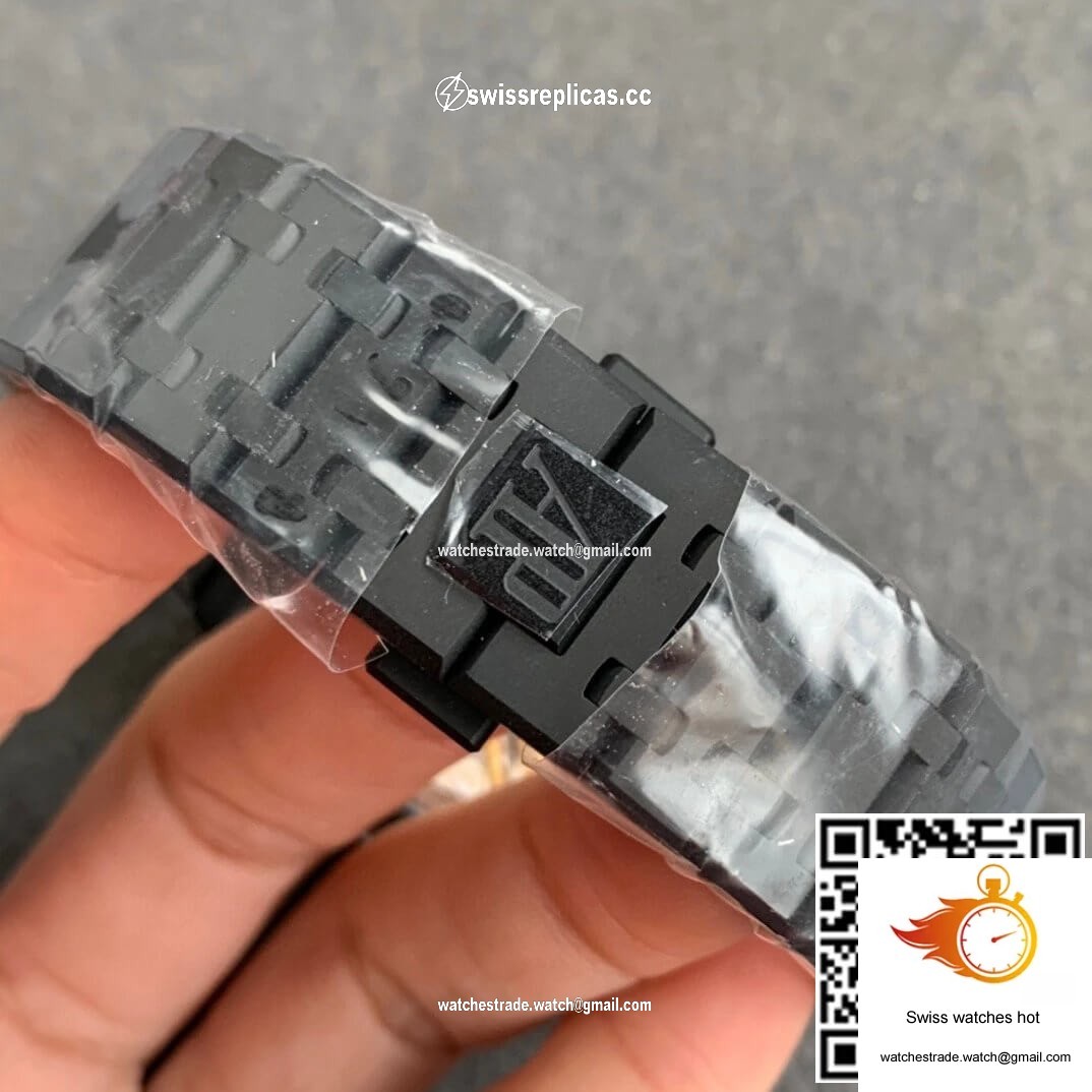 Audemars Piguet Royal Oak 15500 DLC Version ZF Factory Frosted Grey Dial 6