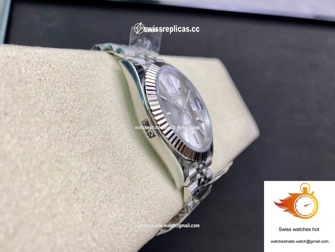 Rolex Datejust M126334-0004 Clean Factory Silver Dial 6