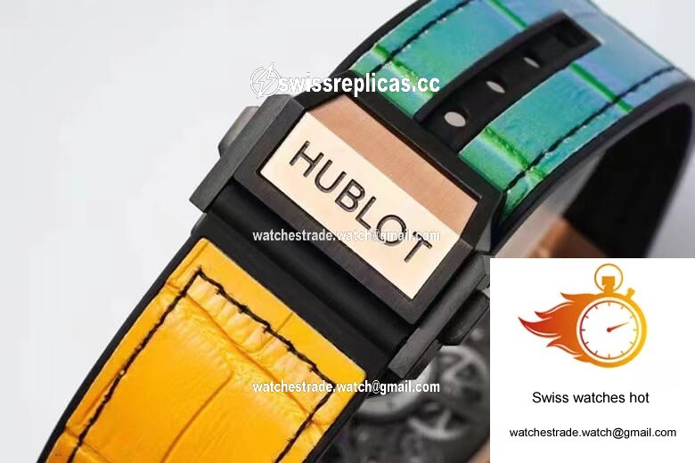 Hublot BIG BANG Unico 411.OX.9910.LR.0999 ZF Factory Rose Gold Skeleton Dial 6