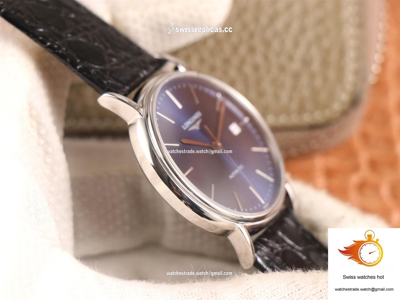 Longines Presence L4.921.4.92.2 KY Factory Blue Dial 6