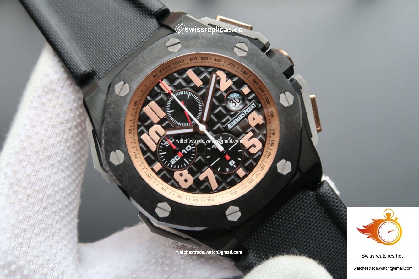 Audemars Piguet Royal Oak Offshore 26378IO.OO.A001KE.01 JF Factory V2 Black Dial 6