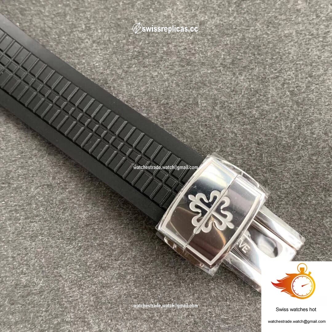 Patek Philippe Aquanaut 5164A-001 GR Factory Stainless Steel Black Dial 6