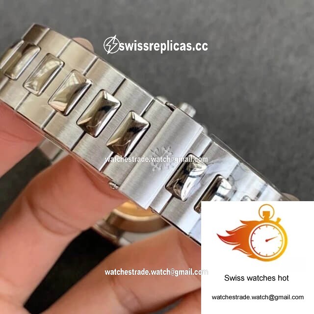 Patek Philippe Nautilus 5726/1A-014 Moonphase GR Factory Stainless Steel Strap 6